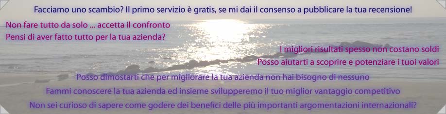 Il miglior rapporto investimento / risultato! Il miglior rapporto investimento / risultato!